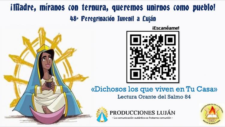 Los peregrinos a Luján tendrán acompañamiento bíblico en sus celulares Los peregrinos a Luján tendrán acompañamiento bíblico en sus celulares
