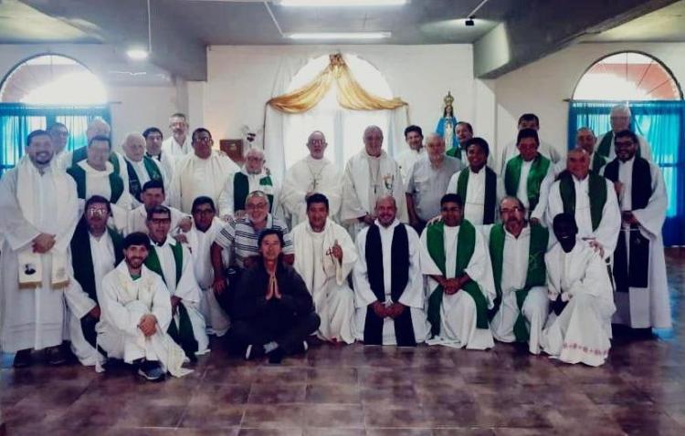 Los sacerdotes de Resistencia tuvieron su retiro anual del clero Los sacerdotes de Resistencia tuvieron su retiro anual del clero