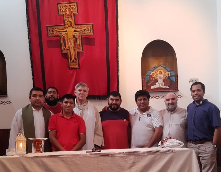 Los seminaristas de Orán y sus formadores tuvieron una convivencia con el obispo Los seminaristas de Orán y sus formadores tuvieron una convivencia con el obispo