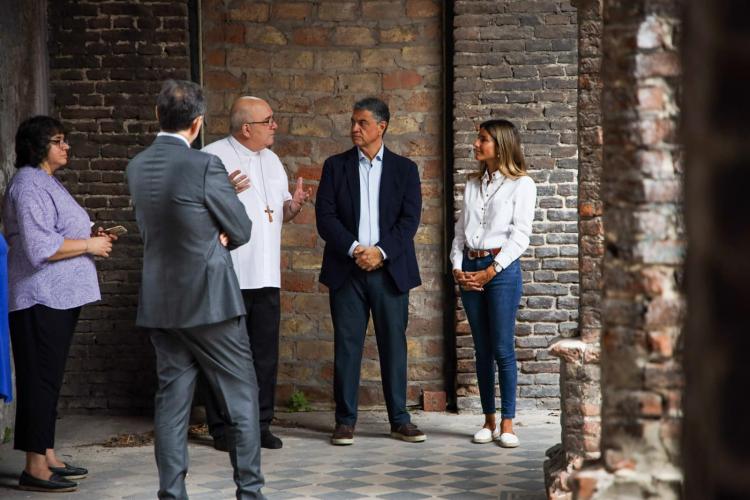 Mama Antula: el jefe de gobierno porteño visitó la casa de la futura santa argentina Mama Antula: el jefe de gobierno porteño visitó la casa de la futura santa argentina