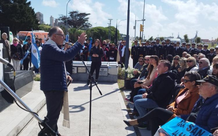 Mar del Plata: homenaje a la tripulación del ARA San Juan Mar del Plata: homenaje a la tripulación del ARA San Juan