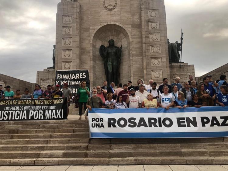 Marcha por la paz en Rosario: 'No nos dejemos robar la esperanza' Marcha por la paz en Rosario: 'No nos dejemos robar la esperanza'