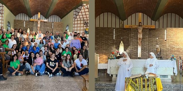 Mas de 100 catequistas participaron del encuentro diocesano en San Roque Mas de 100 catequistas participaron del encuentro diocesano en San Roque