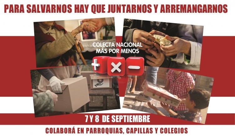 Más por Menos: convocan a los sacerdotes para animar la próxima colecta Más por Menos: convocan a los sacerdotes para animar la próxima colecta