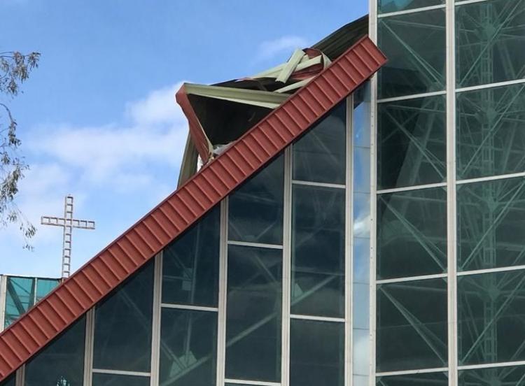 Mendoza: piden ayuda para reparar un santuario dañado por el Zonda Mendoza: piden ayuda para reparar un santuario dañado por el Zonda
