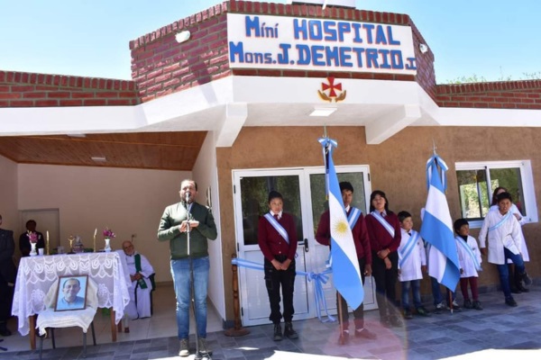 Un mini hospital de Cafayate lleva el nombre del cuarto obispo de la prelatura Un mini hospital de Cafayate lleva el nombre del cuarto obispo de la prelatura