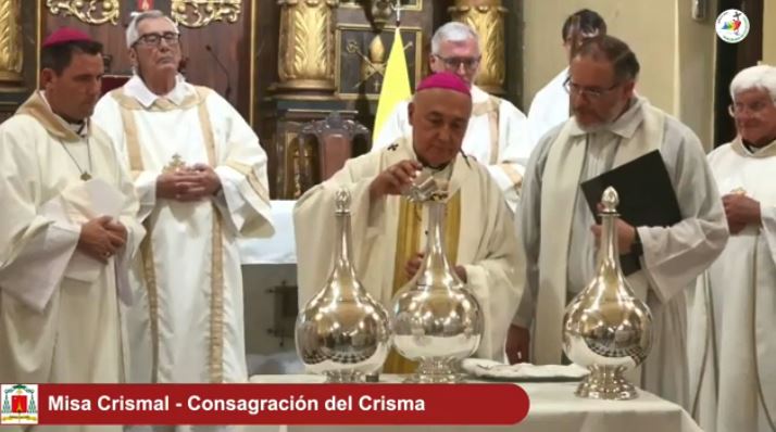 Misa Crismal: Mons. Fenoy invitó a vivir el Jubileo como "tiempo de gracia" Misa Crismal: Mons. Fenoy invitó a vivir el Jubileo como "tiempo de gracia"