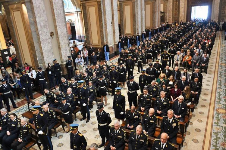 Misa por el 201° aniversario de la Policía Federal Argentina en la catedral porteña Misa por el 201° aniversario de la Policía Federal Argentina en la catedral porteña