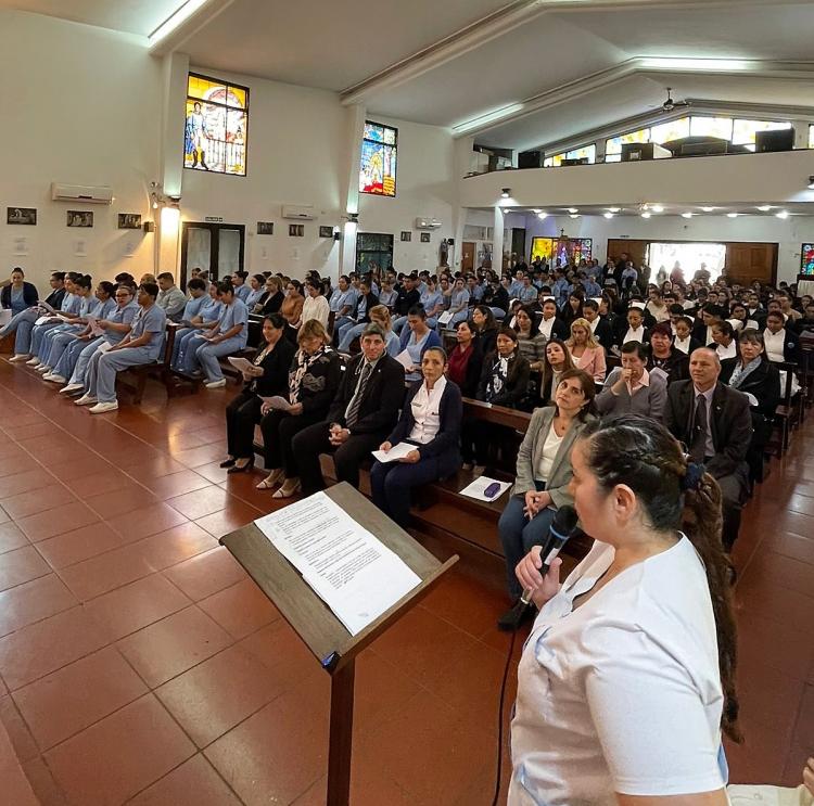 Misa por el 48º aniversario de la Escuela de Enfermería de la Policía Federal Misa por el 48º aniversario de la Escuela de Enfermería de la Policía Federal