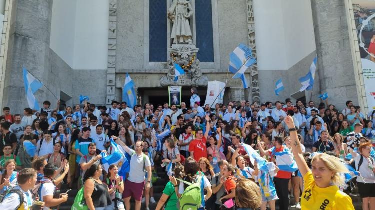 Misa de los Argentinos, en la primera jornada de la JMJ Lisboa 2023 Misa de los Argentinos, en la primera jornada de la JMJ Lisboa 2023