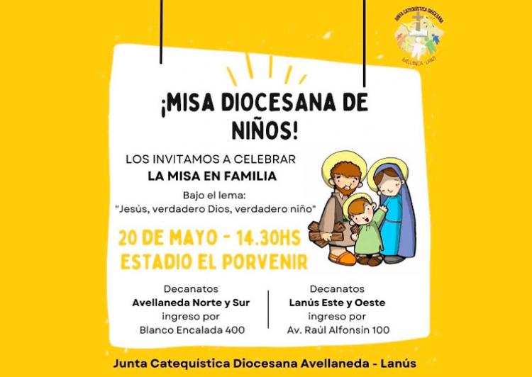 Misa diocesana de niños en Avellaneda-Lanús Misa diocesana de niños en Avellaneda-Lanús