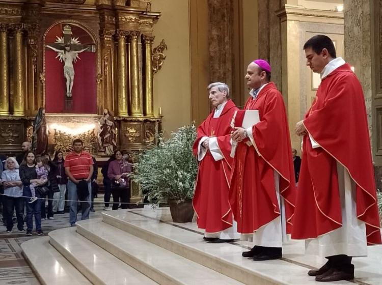 Misa por los veteranos y caídos en Malvinas en la catedral metropolitana Misa por los veteranos y caídos en Malvinas en la catedral metropolitana