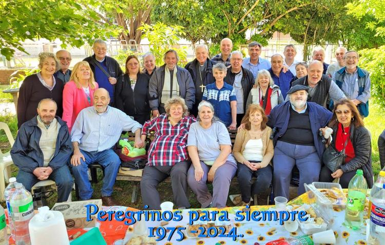 Misa y reunión de los participantes de la primera Peregrinación a Luján Misa y reunión de los participantes de la primera Peregrinación a Luján