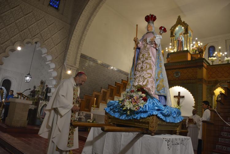 Mons. Barba animó a 'mantener viva la tradición y el amor por la Virgen del Rosario' Mons. Barba animó a 'mantener viva la tradición y el amor por la Virgen del Rosario'