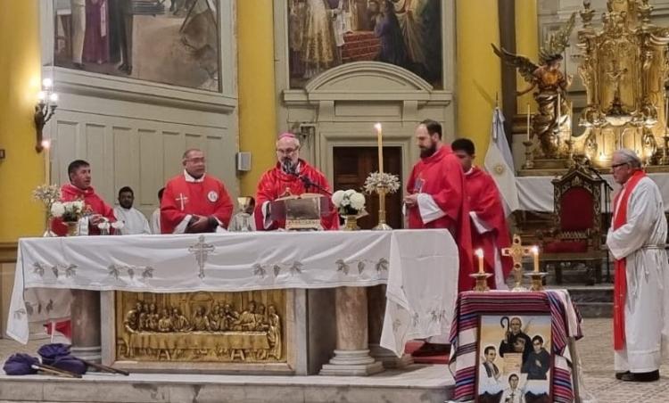Mons. Braida: 'Los mártires riojanos nos siguen interpelando' Mons. Braida: 'Los mártires riojanos nos siguen interpelando'