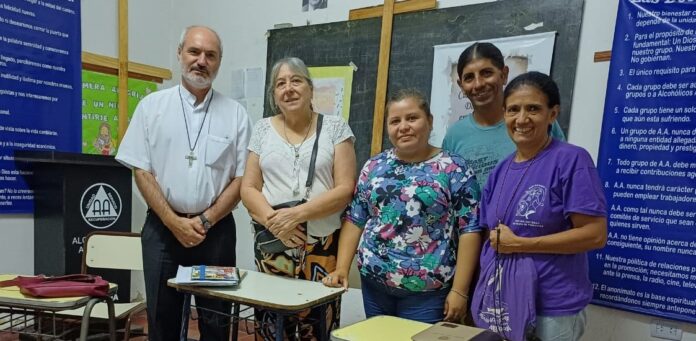 Mons. Braida se reunió con la Pastoral de Prevención de la Trata