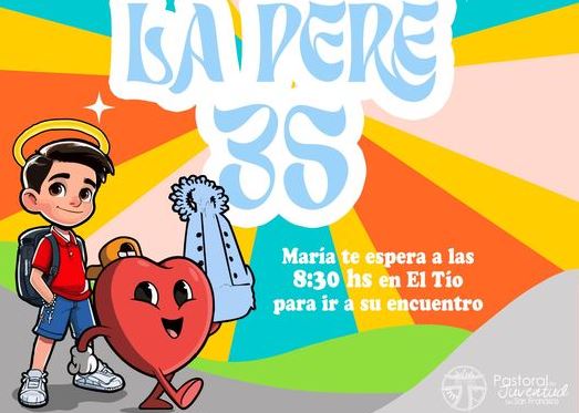 Mons. Buenanueva anima a participar de la Pere2024 Mons. Buenanueva anima a participar de la Pere2024