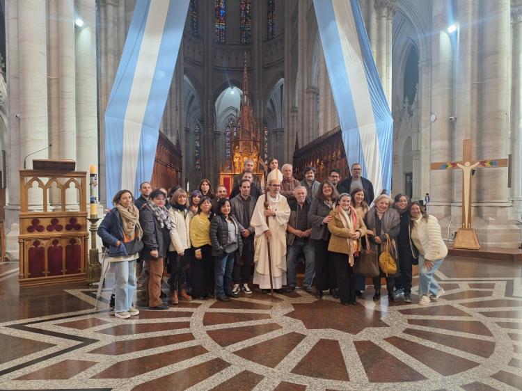 Mons. Carrara animó a periodistas y comunicadores a trabajar por la esperanza y la paz Mons. Carrara animó a periodistas y comunicadores a trabajar por la esperanza y la paz