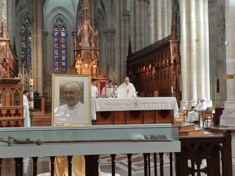 Mons. Carrara: 'Damos gracias por la vida de Francisco' Mons. Carrara: 'Damos gracias por la vida de Francisco'