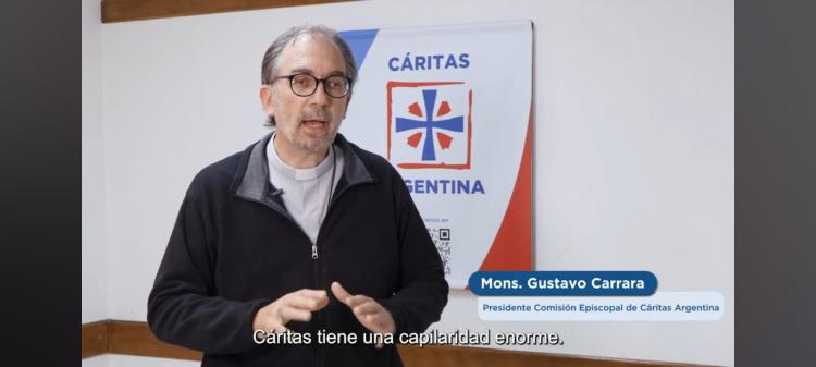 Mons. Carrara: 'La Colecta de Cáritas va a llegar con acciones bien concretas'