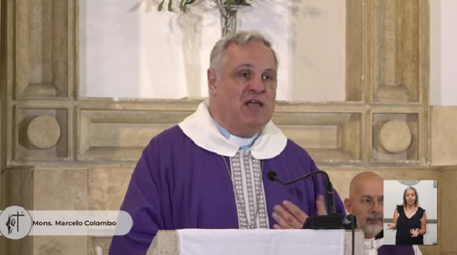 Mons. Colombo: 'No dejemos pasar este tiempo de reconciliación y misericordia' Mons. Colombo: 'No dejemos pasar este tiempo de reconciliación y misericordia'