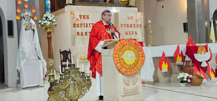Mons. Díaz: 'Que Pentecostés sea el inicio de una vida nueva para nosotros' Mons. Díaz: 'Que Pentecostés sea el inicio de una vida nueva para nosotros'