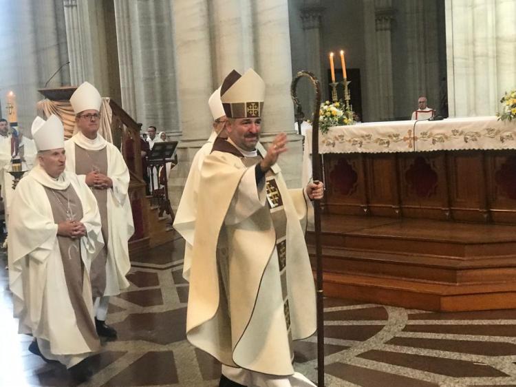 Mons. Wechsung fue consagrado obispo: 'Quiero caminar junto a ustedes'