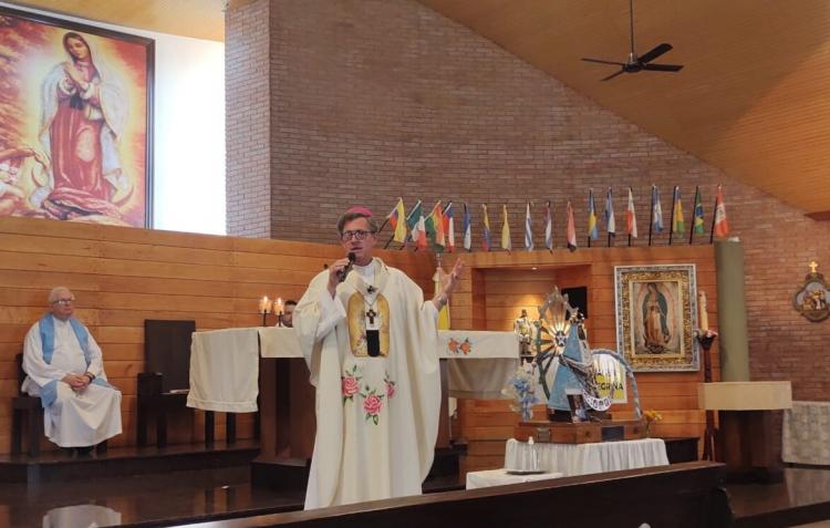 Mons. García Cuerva animó a 'ser buenos alumnos de la Virgen' Mons. García Cuerva animó a 'ser buenos alumnos de la Virgen'