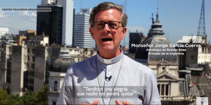 Mons. García Cuerva: 'Nuestra alegría tiene como fuente a Jesús resucitado' Mons. García Cuerva: 'Nuestra alegría tiene como fuente a Jesús resucitado'