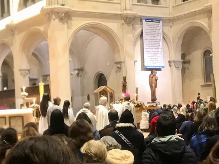 Mons. García Cuerva: 'San Benito, libéranos del quietismo, de todo rencor y violencia' Mons. García Cuerva: 'San Benito, libéranos del quietismo, de todo rencor y violencia'