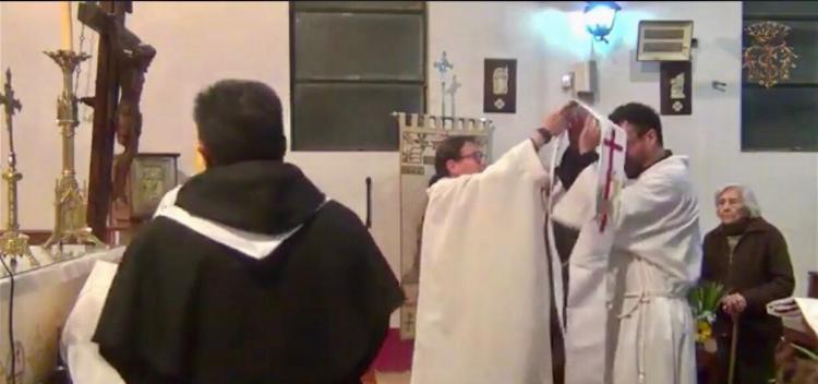 Mons. Laxague ordenó diácono a un seminarista de los Siervos de María Mons. Laxague ordenó diácono a un seminarista de los Siervos de María