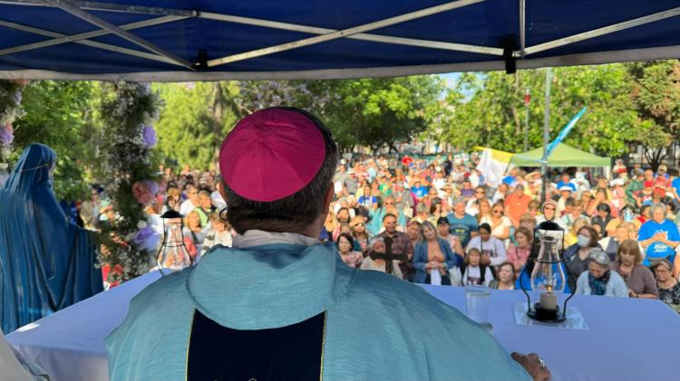 Mons. Margni celebró una misa en honor de Santa María del Espíritu Santo Mons. Margni celebró una misa en honor de Santa María del Espíritu Santo
