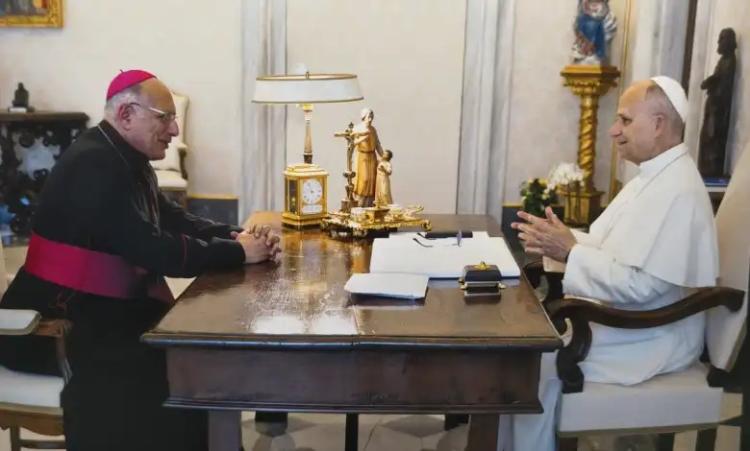 Mons. Mazzitelli: 'El Papa me alentó a ser un servidor de la comunión'