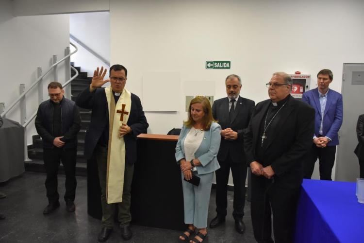 Mons. Mestre bendijo las instalaciones de una nueva sede de la UCALP Mons. Mestre bendijo las instalaciones de una nueva sede de la UCALP