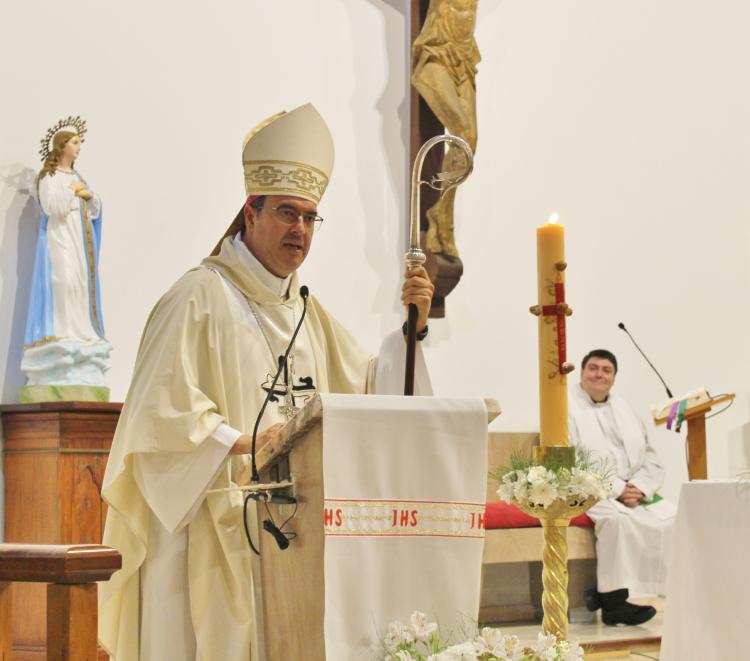 Mons. Mestre pidió "escuchar siempre la voz del Buen Pastor" Mons. Mestre pidió "escuchar siempre la voz del Buen Pastor"