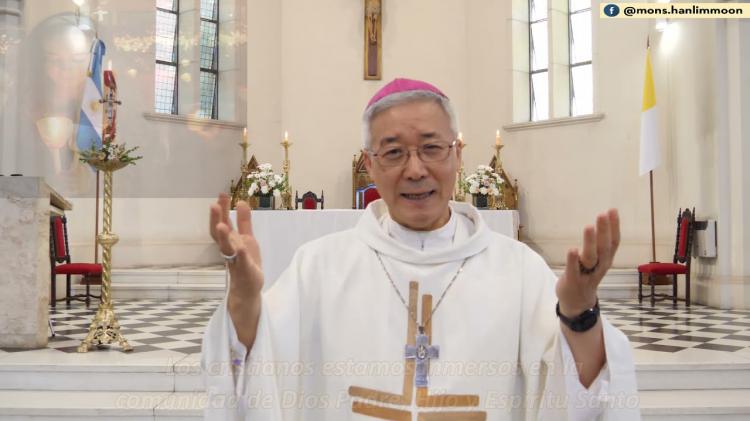 Mons. Moon: "El Señor no nos pide solucionar problemas materiales, sino sólo aumentar la Fe" Mons. Moon: "El Señor no nos pide solucionar problemas materiales, sino sólo aumentar la Fe"