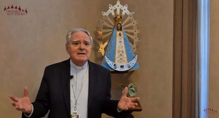 Mons. Ojea: 'En medio de este mundo sin corazón, aparece la Virgen' Mons. Ojea: 'En medio de este mundo sin corazón, aparece la Virgen'