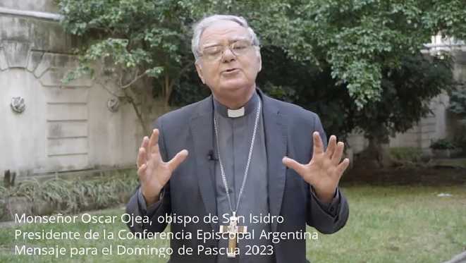 Mons. Ojea: 'La resurrección de Jesús nos compromete, Él vence la muerte' Mons. Ojea: 'La resurrección de Jesús nos compromete, Él vence la muerte'