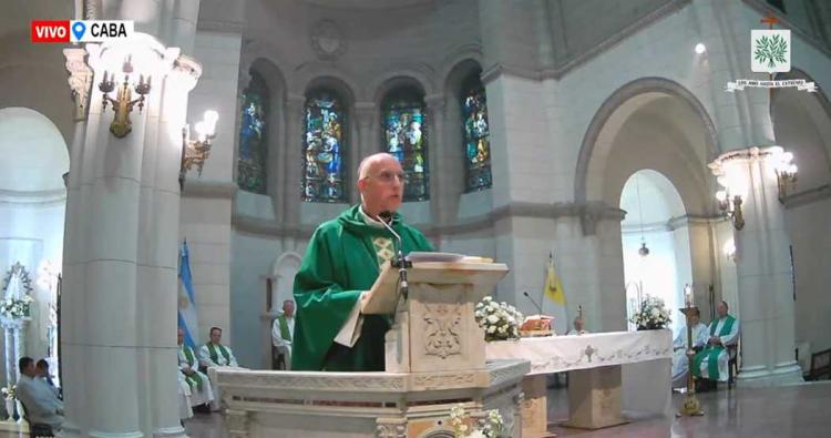 Mons. Olivera rezó por la pronta beatificación de Enrique Shaw Mons. Olivera rezó por la pronta beatificación de Enrique Shaw