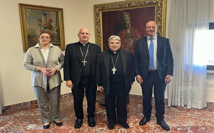 Mons. Olivera se reunió en Roma con el prefecto para la Causas de los Santos