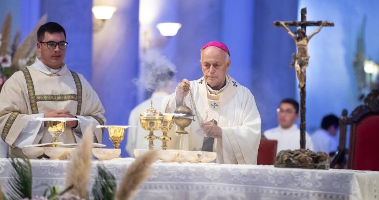 Mons. Puiggari celebró los 25 años de su consagración episcopal