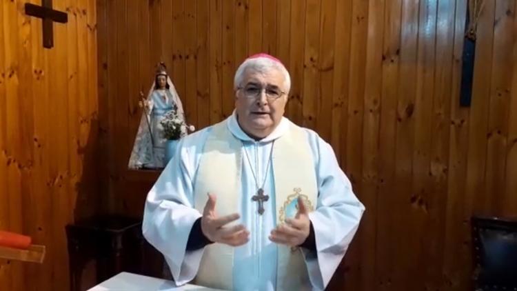 Mons. Sánchez dio un mensaje especial por la pandemia