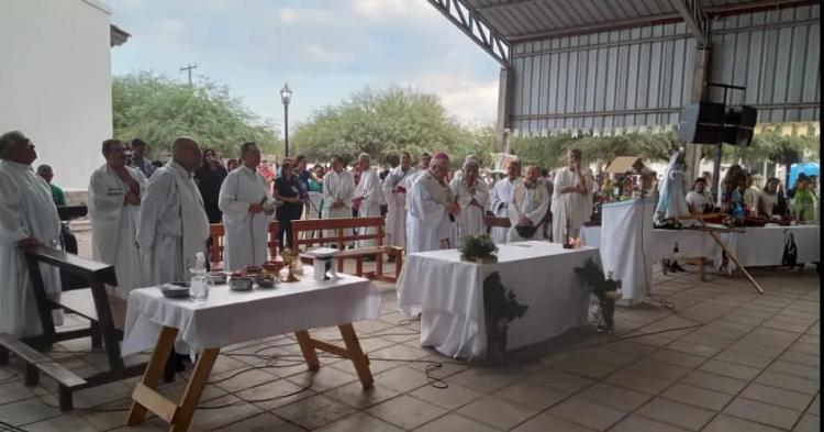 Mons. Sánchez presidió misa de acción de gracias en Villa Silípica por Mama Antula Mons. Sánchez presidió misa de acción de gracias en Villa Silípica por Mama Antula
