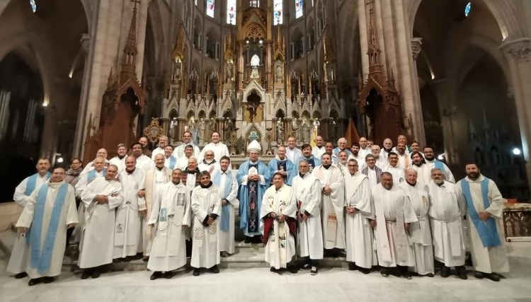 Mons. Tissera alentó al presbiterio a 'renovar la alegría de predicar el Evangelio' Mons. Tissera alentó al presbiterio a 'renovar la alegría de predicar el Evangelio'