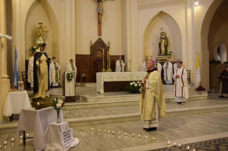Mons. Torrado Mosconi valoró el modelo de pobreza, oración y fraternidad de Santo Domingo