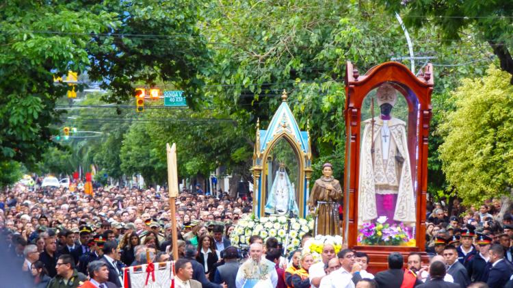 Fervoroso cierre de las fiestas en honor de la Virgen del Valle