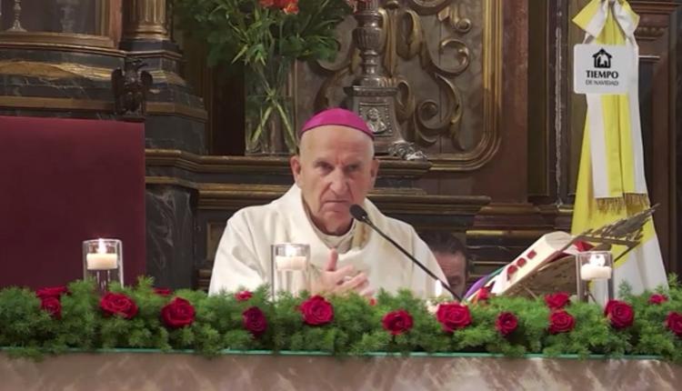 Mons. Vázquez: 'Pidamos al Señor ser mensajeros de la paz' Mons. Vázquez: 'Pidamos al Señor ser mensajeros de la paz'