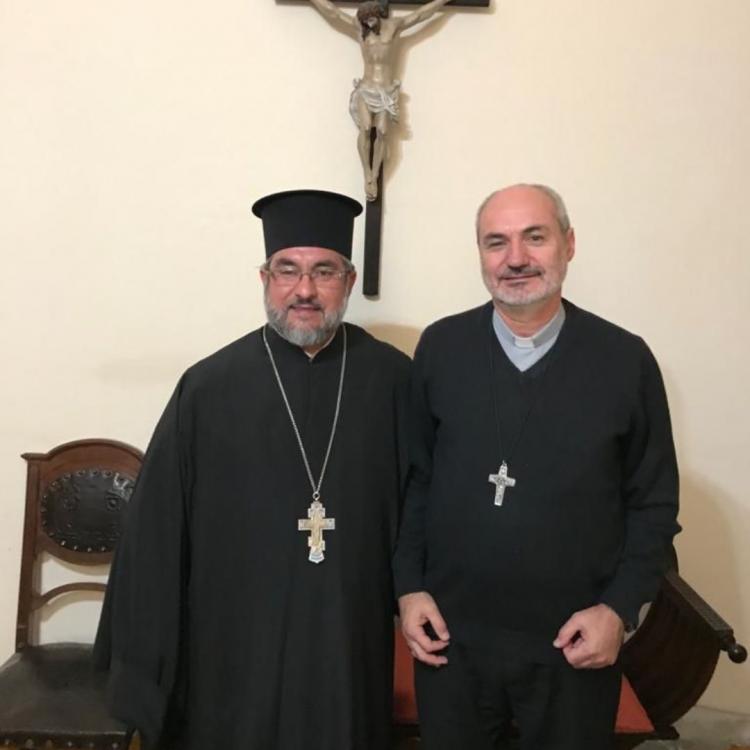 Monseñor Braida se reunió con el vicario en la Argentina de la Iglesia Ortodoxa Griega Monseñor Braida se reunió con el vicario en la Argentina de la Iglesia Ortodoxa Griega
