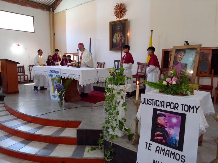 Monseñor Liébana llamó a ser constructores de paz en el inicio del Año Nuevo