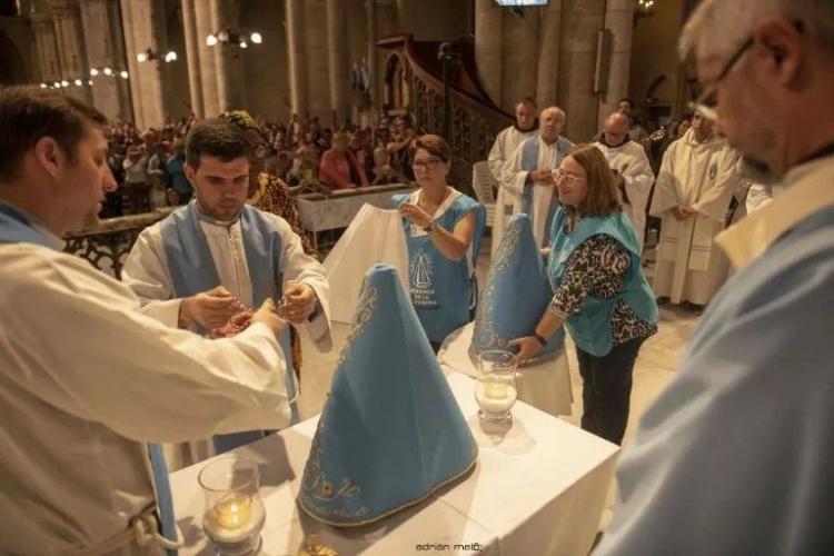 Luján ultima detalles para la misa por el cambio del manto de la Virgen